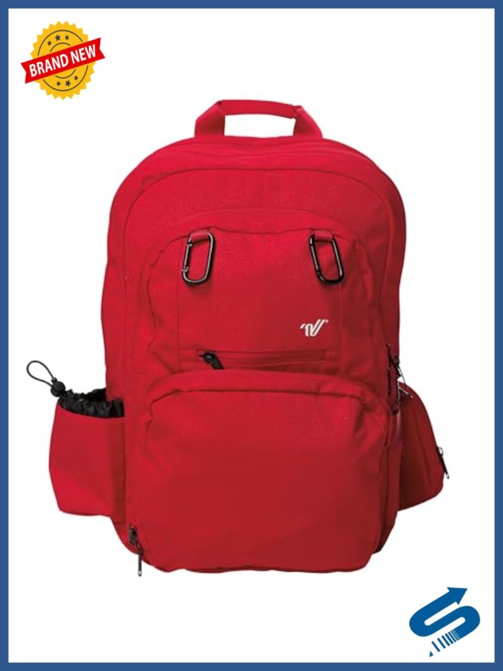 Varsity Spirit MAXout Cheer Backpack Polyester 21 Pockets 17" Laptop Sleeve